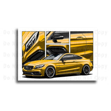 Load image into Gallery viewer, #022 Mercedes C63 Coupe
