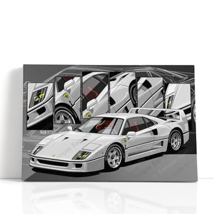 Ferrari F40 #010 - #018