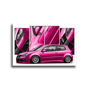 #125 Volkswagen Golf MK5 Hatchback