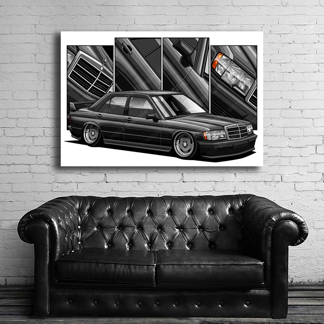 #083 Mercedes Benz 190e W201 Sedan