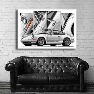 #086 Porsche 911 964