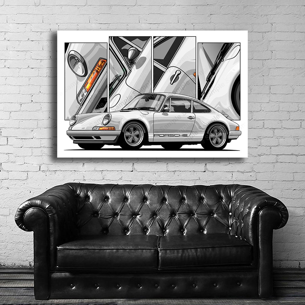 #086 Porsche 911 964