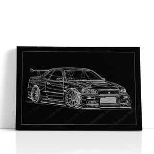 Nissan Skyline R34 #019 - #027