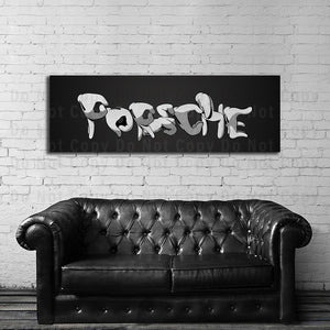 #851 Porsche Hand Sign