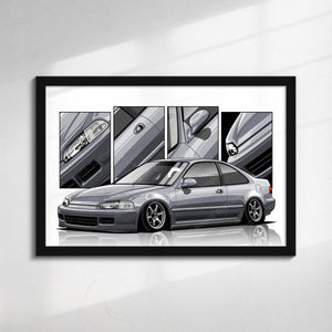 Honda Civic 5th Gen Coupe #211 - #219