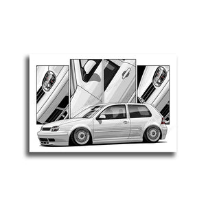 #111 Volkswagen Golf MK4 Hatchback