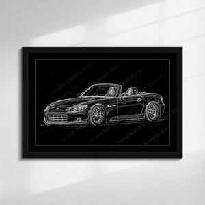 Honda S2000 Pre-face #562- #570
