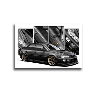 #156 Subaru Impreza WRX STI Meaneye GF8 Wagon