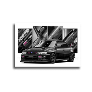 #120 SUBARU Impreza WRX 1st Gen Sedan