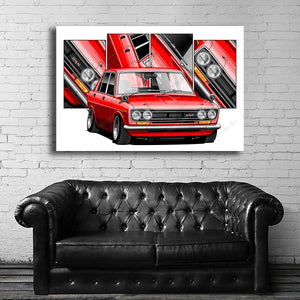 #004 Datsun 510 Bluebird Sedan