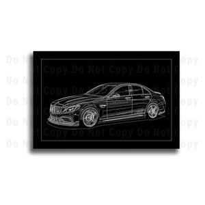 #011 Mercedes C63 Sedan