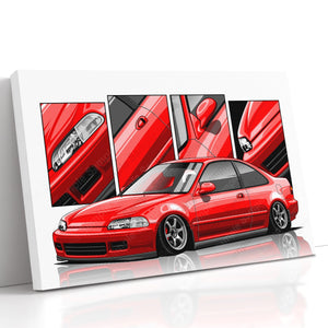 Honda Civic 5th Gen Coupe #211 - #219