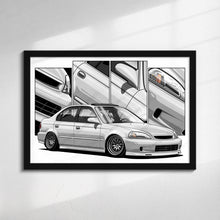 Load image into Gallery viewer, Honda Civic 06th Gen Sedan 1996 - 2000 EJ #166 - #174
