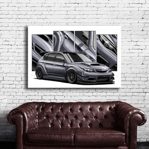 #100 Subaru WRX STI Impreza