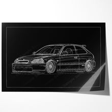 Load image into Gallery viewer, Honda Civic 6th Gen Hatchback Preface #454 - #462
