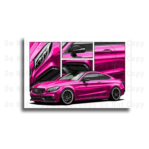 #023 Mercedes C63 Coupe