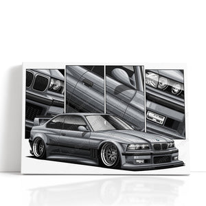 BMW M3 E36 Coupe Widebody #091- #099