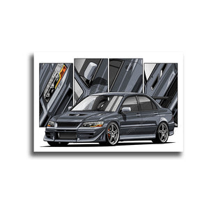 #036 Mitsubishi EVO 7