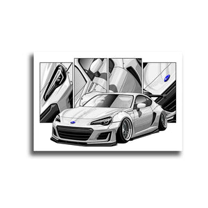#191 Subaru BRZ 1st Gen Widebody
