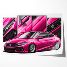 Load image into Gallery viewer, Honda Civic 10th Gen Coupe 2016 - 2018 SI Pre-face #382 - #390
