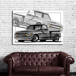 #044BW Chevy Truck C10