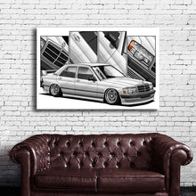 Load image into Gallery viewer, #082 Mercedes Benz 190e W201 Sedan
