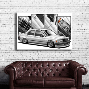 #082 Mercedes Benz 190e W201 Sedan