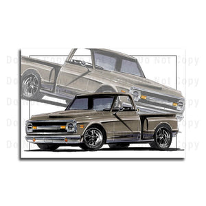 #041BW Chevy Truck C10