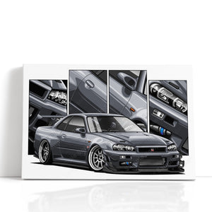 Nissan Skyline R34 #019 - #027