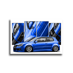 #127 Volkswagen Golf MK5 Hatchback