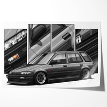 Load image into Gallery viewer, Honda Civic 4th Gen Wagon #472 - #480
