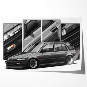 Honda Civic 4th Gen Wagon #472 - #480