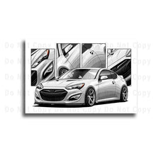 Load image into Gallery viewer, #010 Hyundai Genesis Facelift
