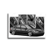 Load image into Gallery viewer, #040 Volkswagen Jetta 4th Gen
