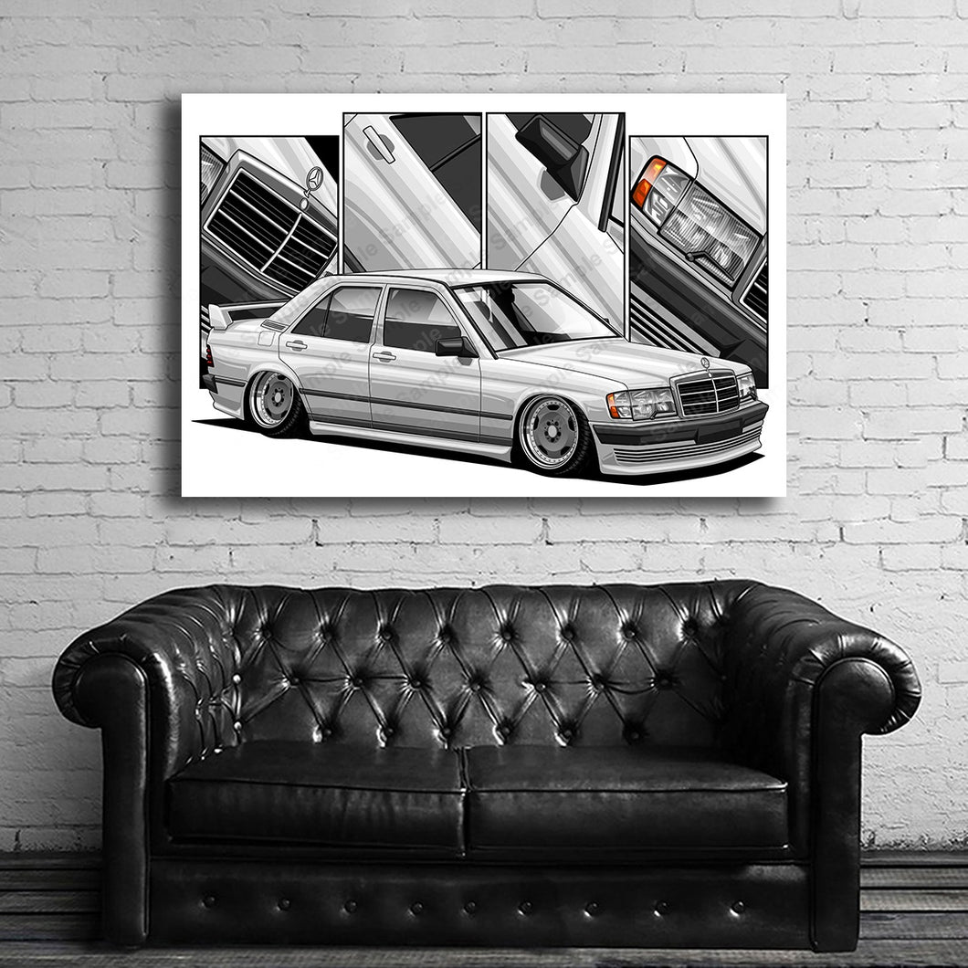 #082 Mercedes Benz 190e W201 Sedan