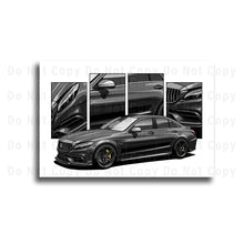 Load image into Gallery viewer, #010 Mercedes C63 Sedan
