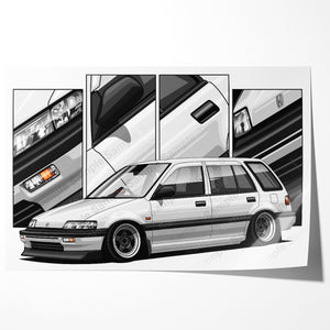 Honda Civic 4th Gen Wagon #472 - #480