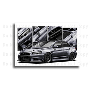 #068 Mitsubishi EVO X