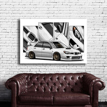 Load image into Gallery viewer, #101 Subaru Impreza WRX STI 2nd Gen Hawk Eye Sedan
