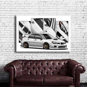#101 Subaru Impreza WRX STI 2nd Gen Hawk Eye Sedan