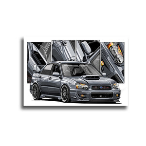 #027 Subaru WRX Blobeye Sedan