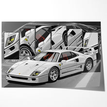 Load image into Gallery viewer, Ferrari F40 #010 - #018
