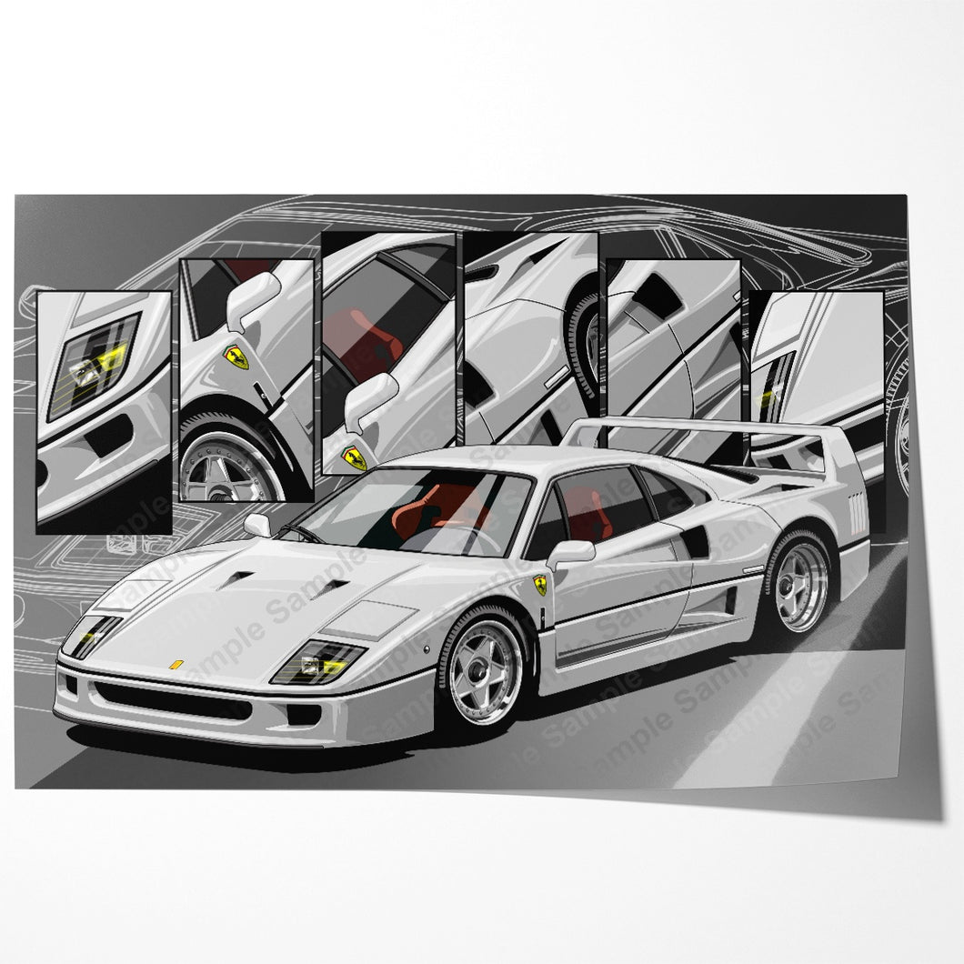 Ferrari F40 #010 - #018