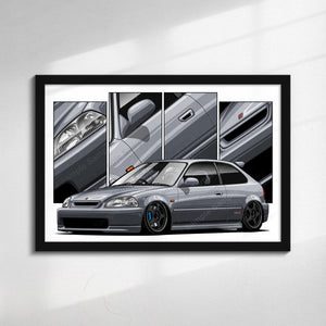 Honda Civic 6th Gen Hatchback Preface #454 - #462