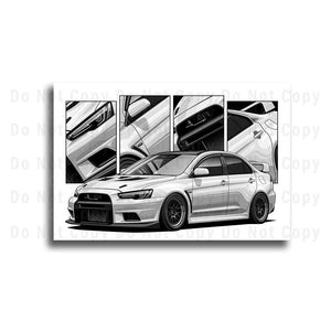 #060 Mitsubishi EVO X