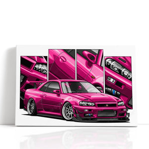 Nissan Skyline R34 #019 - #027