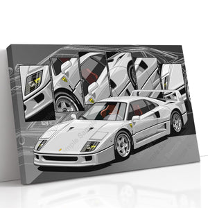 Ferrari F40 #010 - #018