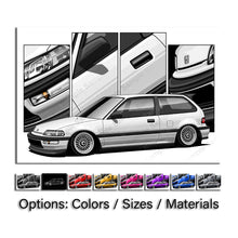 Load image into Gallery viewer, Honda Civic 4th Gen Hatchback Pre-face #481 - #489
