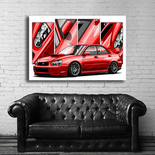 Load image into Gallery viewer, #258 Subaru WRX Blob Eye Sedan
