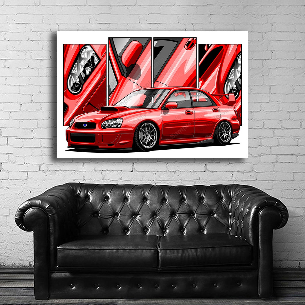 #258 Subaru WRX Blob Eye Sedan